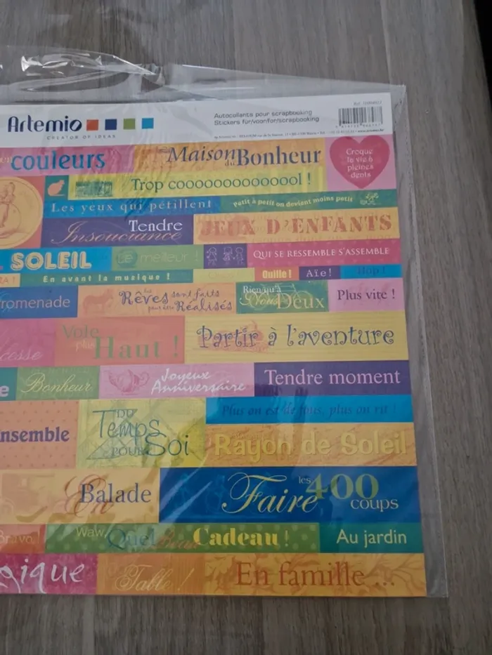 Planche se stickers - photo numéro 3