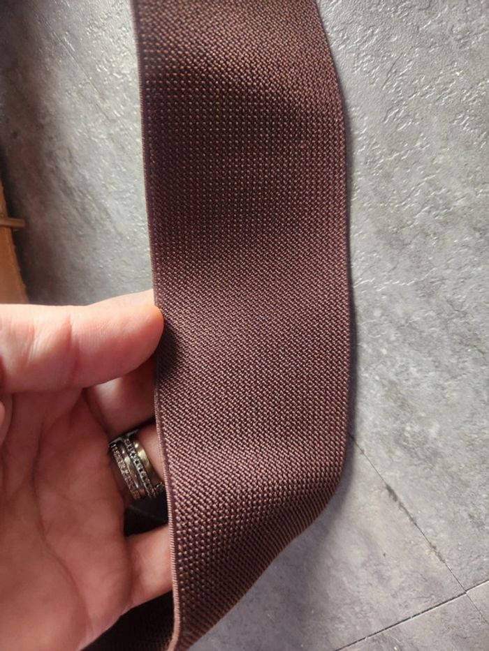Ceinture elastique marron - photo numéro 3