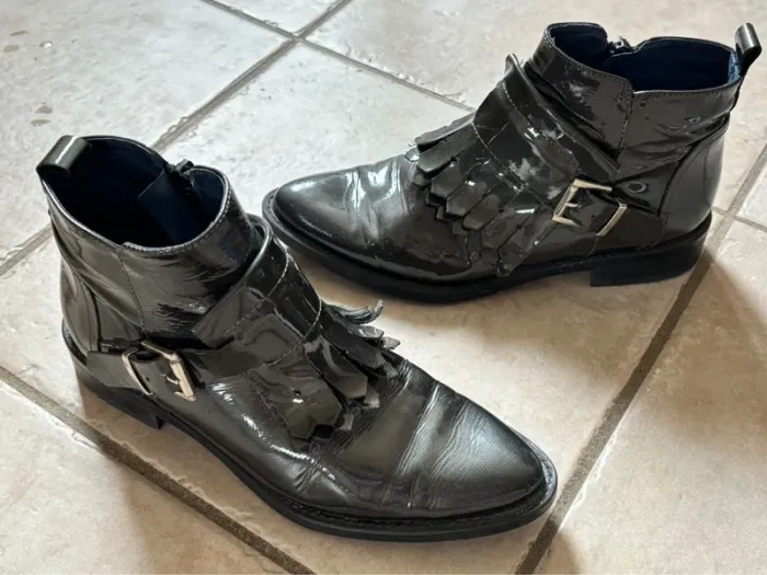 Bottines vernies 36