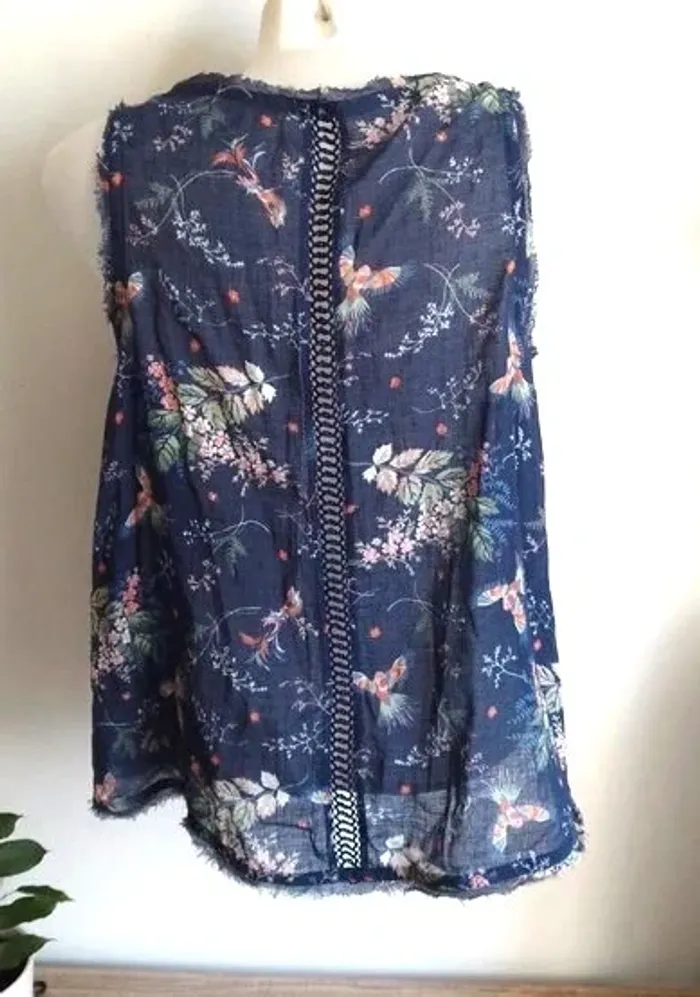 Débardeur taille S Joe rétro 100% coton neuf sans étiquette - photo numéro 3