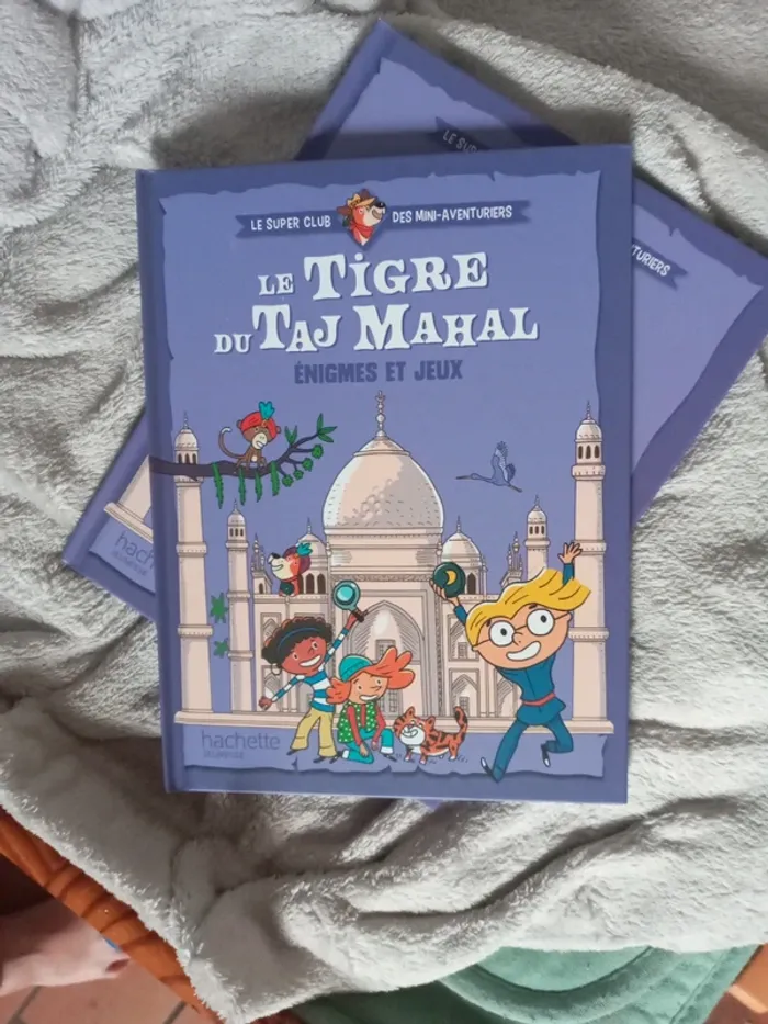 Livre le tigre du Taj Mahal