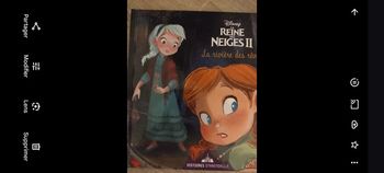 Livre La reine des neiges 2 : La rivière des rêves