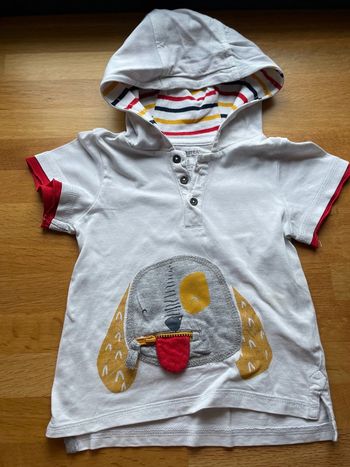 T-shirt MC à capuche orchestra 18 mois garçon