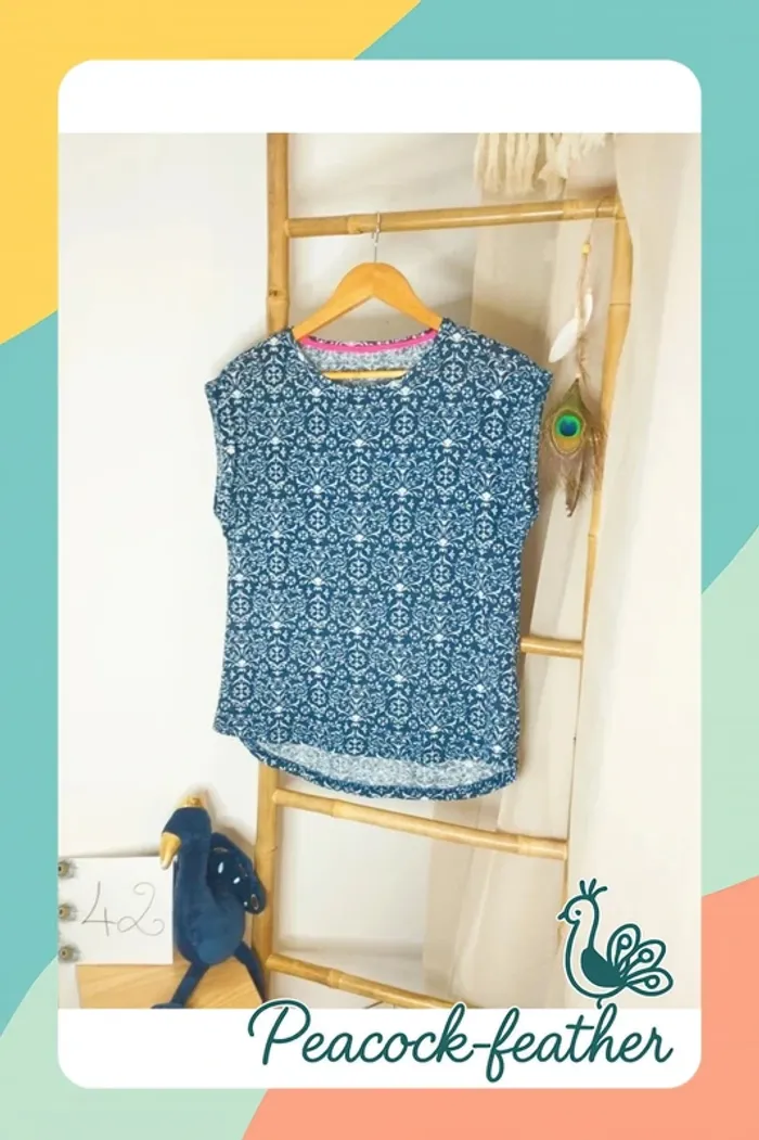 T-shirt bleu 42