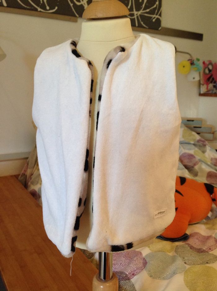 Gilet sans manches réversible berlingot - photo numéro 2