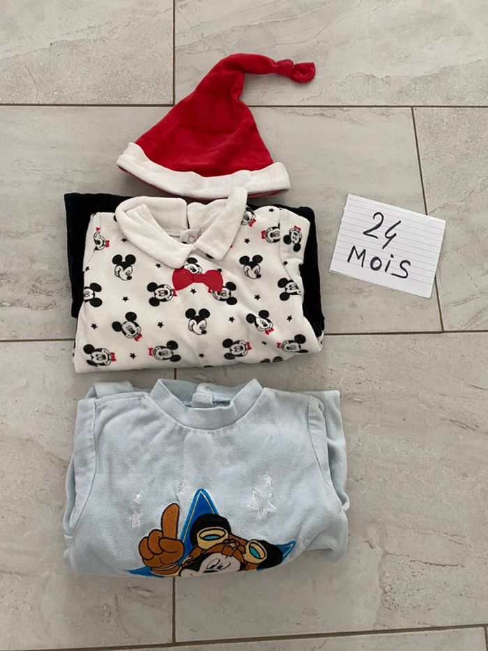 Lot de 2 pyjamas Disney 2 ans