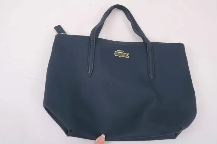 Sac Cabas Lacoste Marine - photo numéro 2