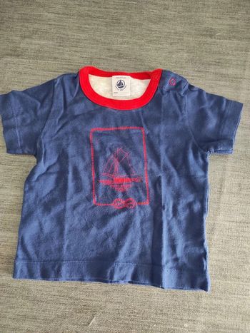 Tee shirt Petit Bateau 6 mois