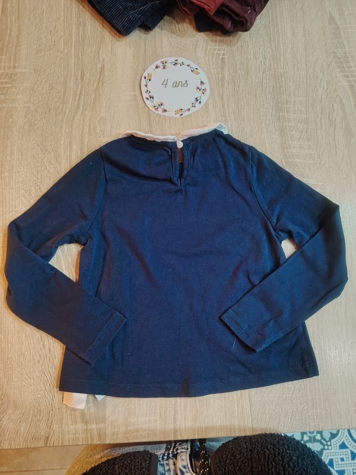 Ensemble chic fille 4 ans Cyrillus, petit bateau tbe - photo numéro 10