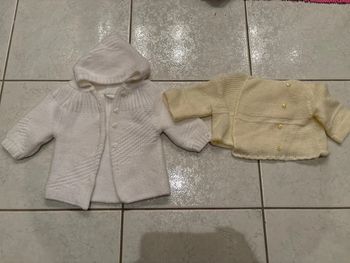 vêtements chauds trois mois