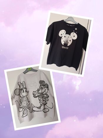 Lot de 2 tee-shirts Disney en 6-7 ans 