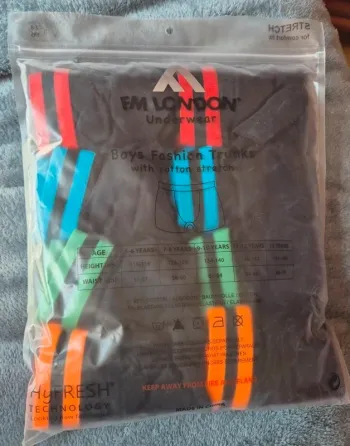 Lot de 8 caleçons 7-8ans neuf