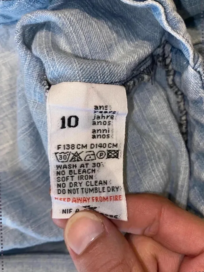 Chemise en jean - Mimi Couette - taille 10 ans - photo numéro 3