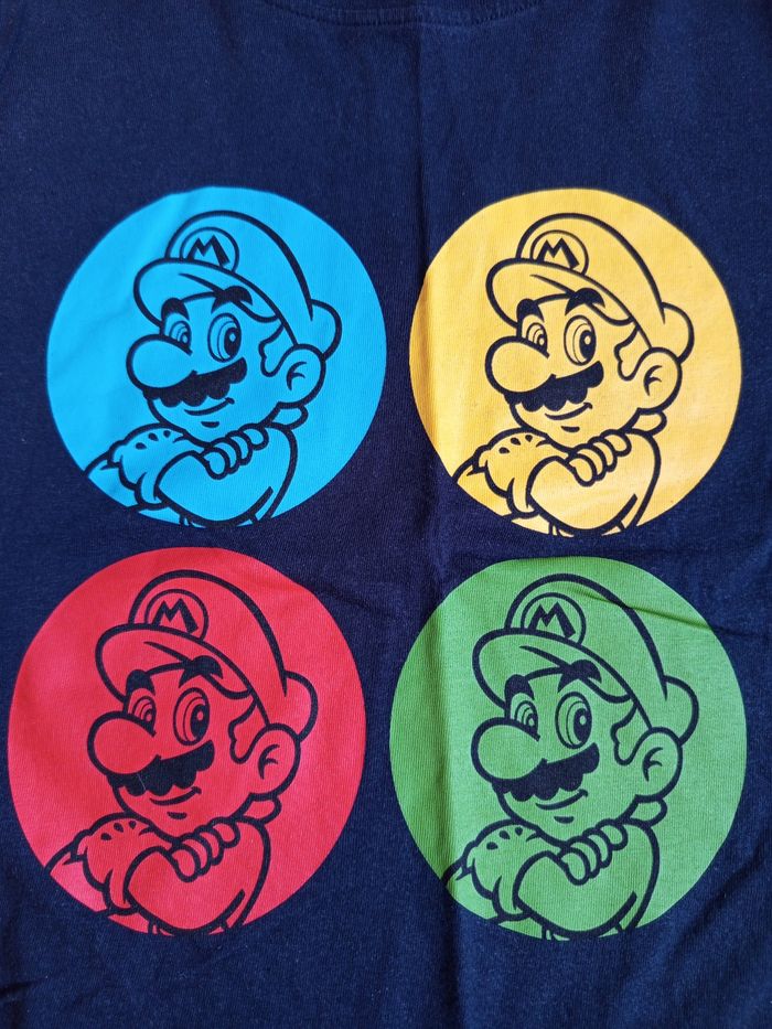 T shirt super mario - photo numéro 2