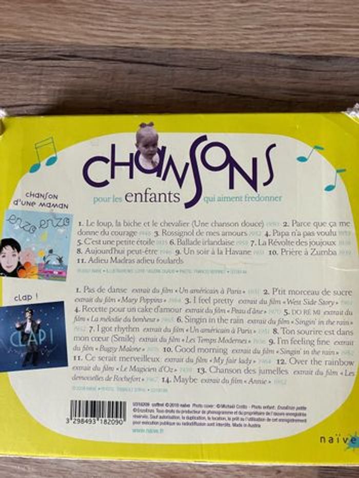 Coffret 2 CD-Chansons pour les enfants qui aiment fredonner - photo numéro 3