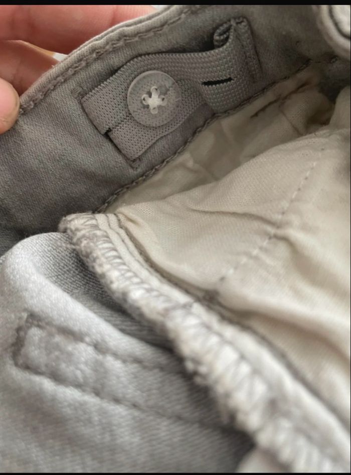 Jean skinny neuf gris taille 6 ans Gemo - photo numéro 4