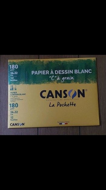 Papier dessin canson