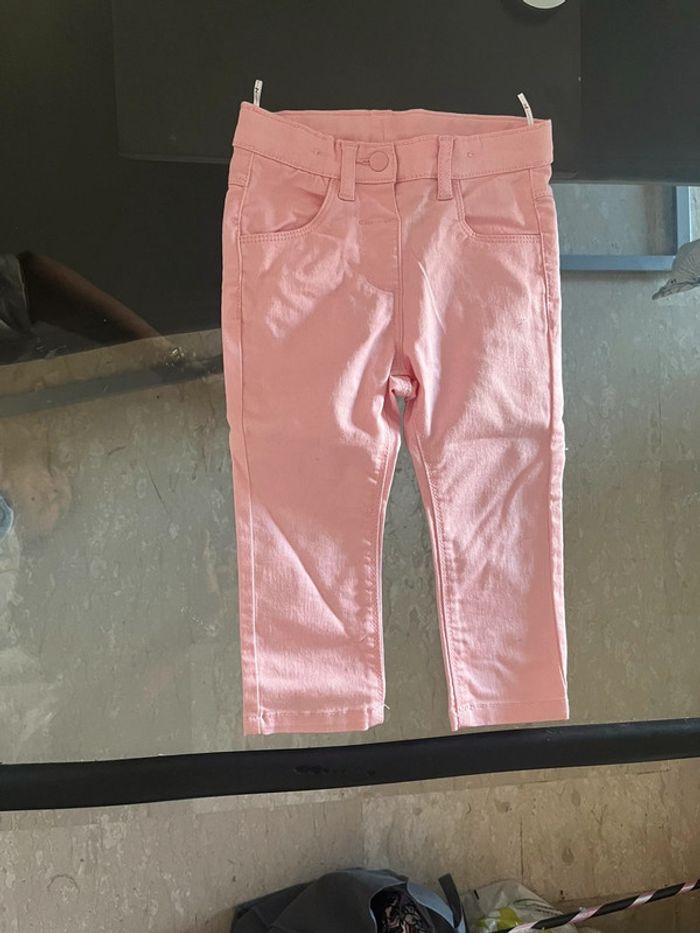 Jeans enfant rose Baby Club