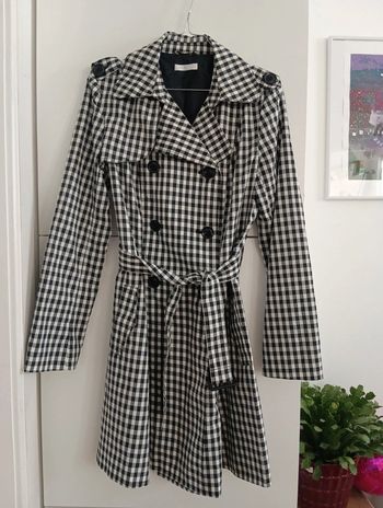 Trench léger carreaux vichy Promod