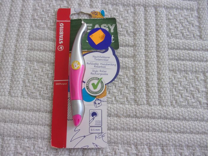 stylo roller rechargeable spécial gaucher