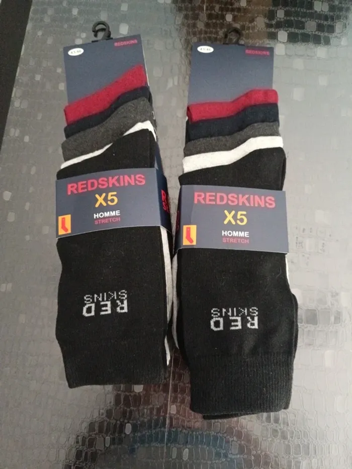 10 paires de chaussettes redskins 43/46