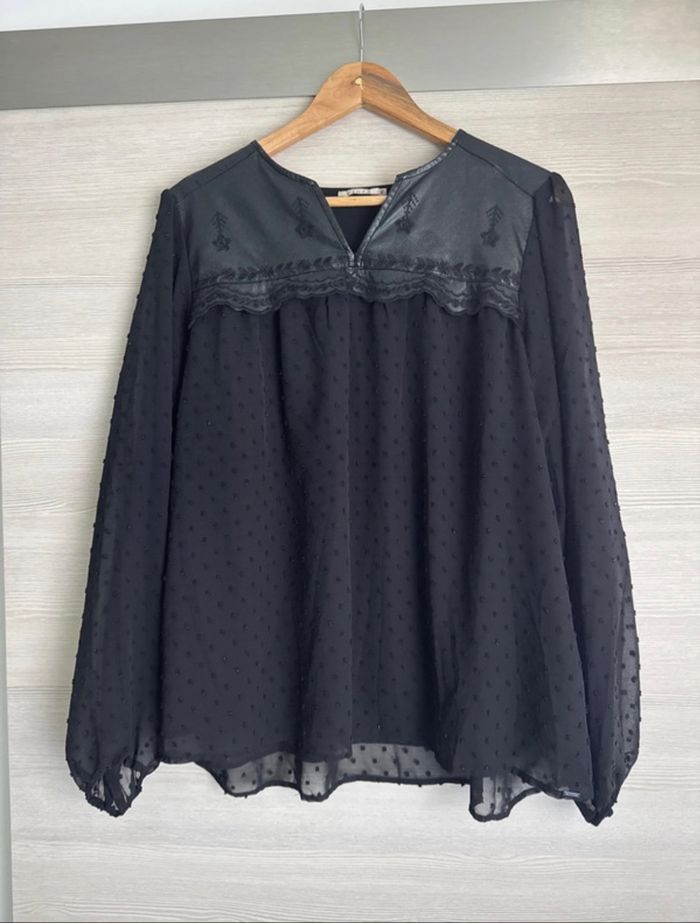 Blouse plumetis