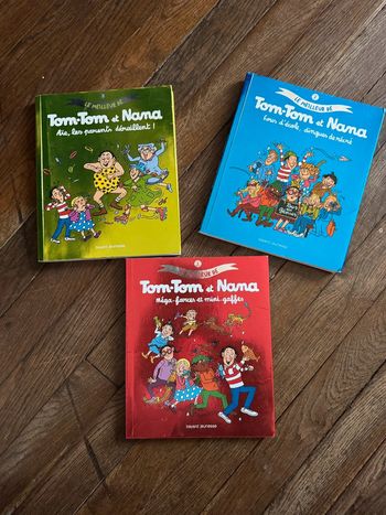 Lot livres tom Tom et nana