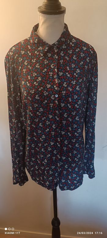 Chemise femme taille 36 à fleurs