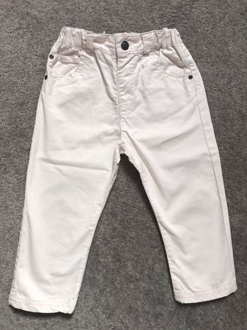Pantalon beige clair garçon 24 mois