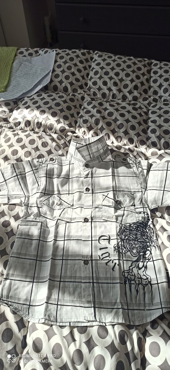 Lot de t shirts polos et chemisettes 10 ans - photo numéro 5