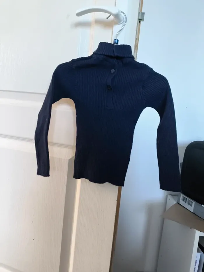 Pull col roulé 24 mois gdb - photo numéro 2