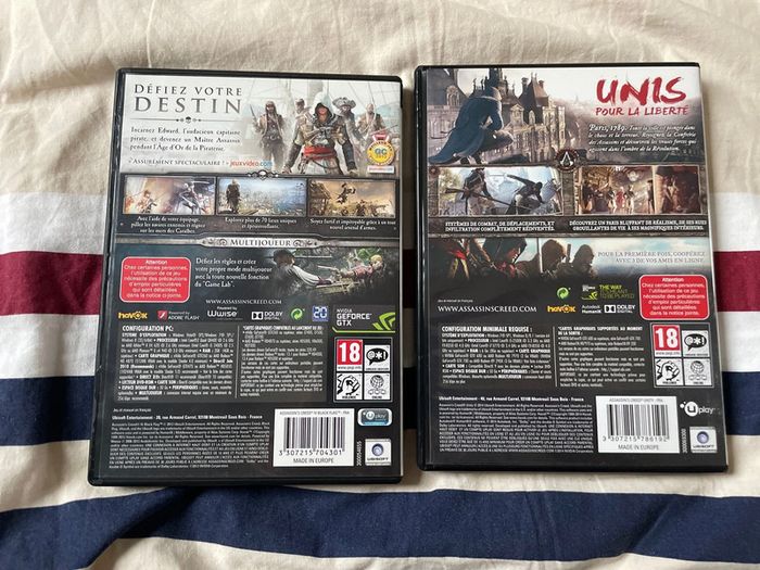 Lot de 2 assassin’s creed pc - photo numéro 2