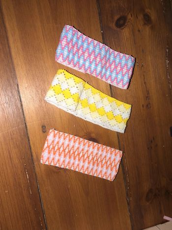 Lot 3 bandeaux bohème cheveux enfant et femme