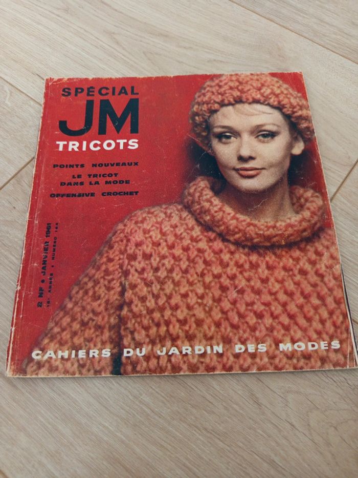 Magazine tricot spécial JM 1961 vintage