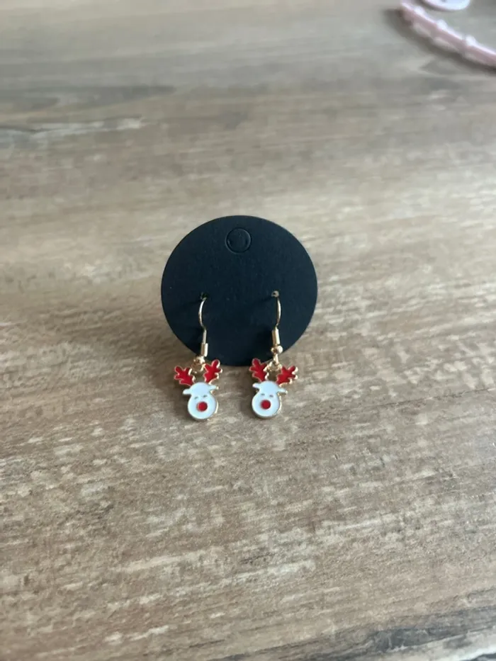 Boucles d’oreilles de Noël 🎅 neuve