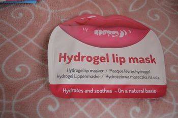 Masque lèvres hydrogel
