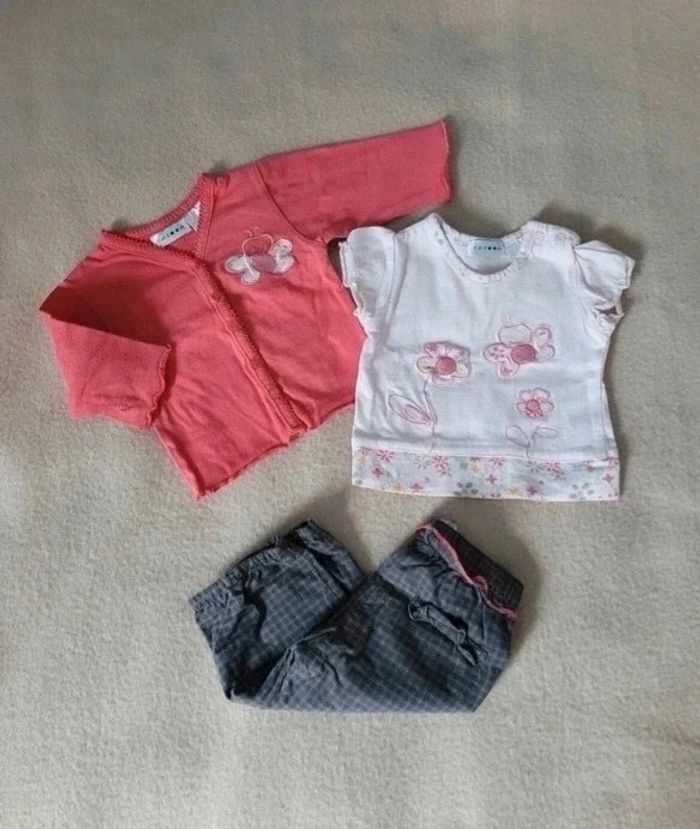 Lot de vêtement été fille 3 mois - photo numéro 4