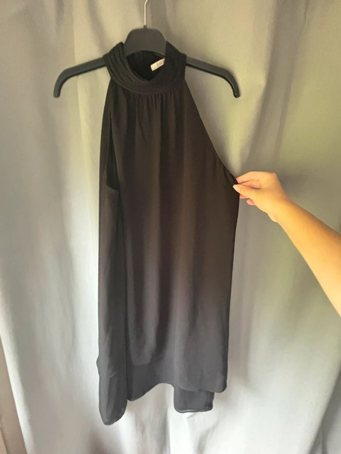 Petite robe noire camaïeu