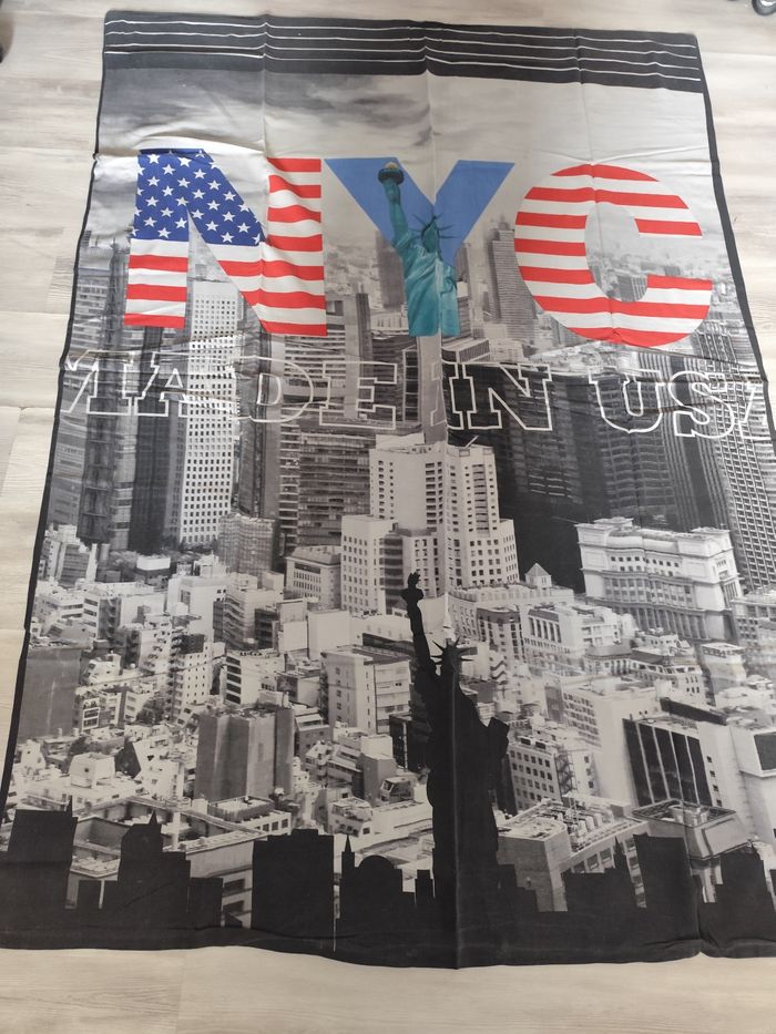 Parure lit 1 personne new york