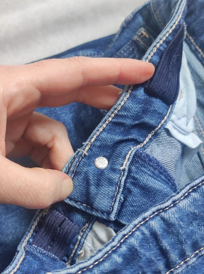 Pantalon Jean flare h&m 9-10ans - photo numéro 4