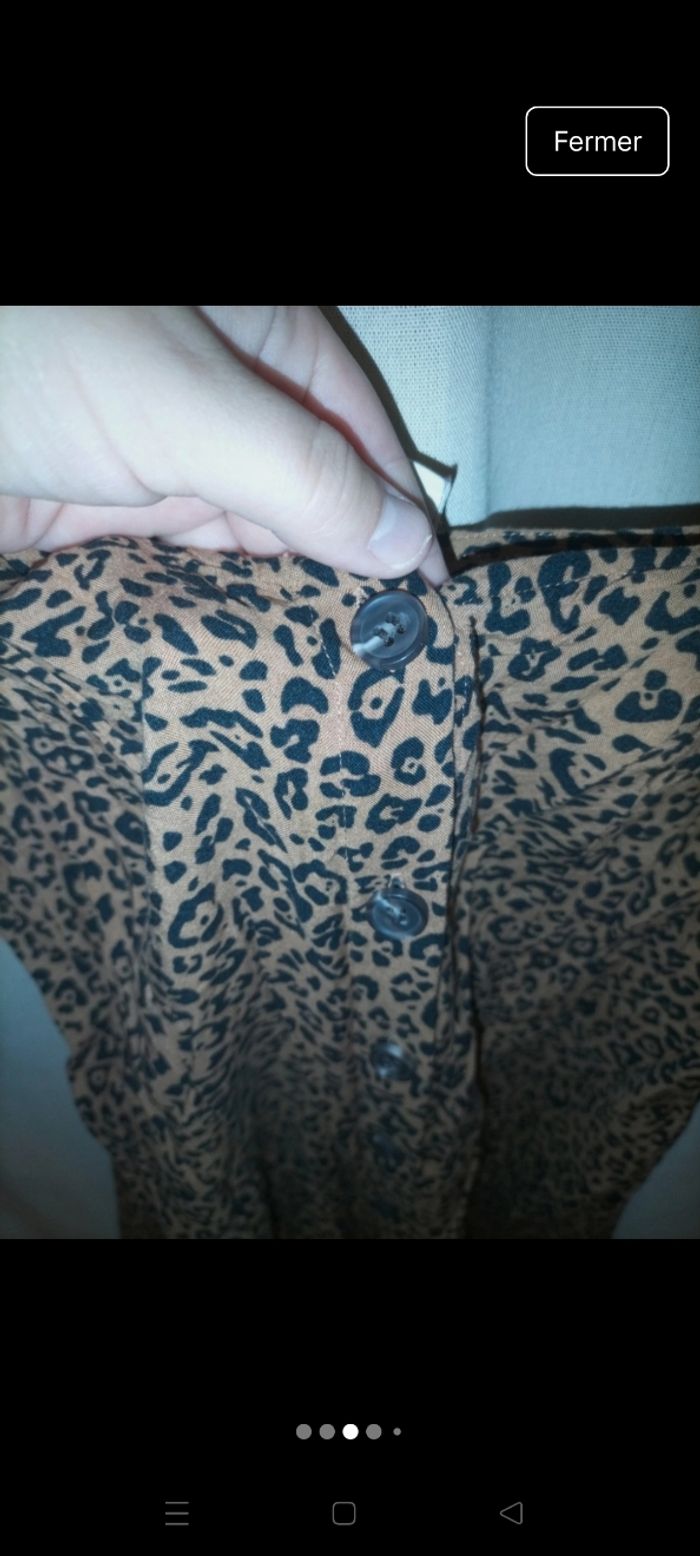 Débardeur léopard H&m taille 38 - photo numéro 3