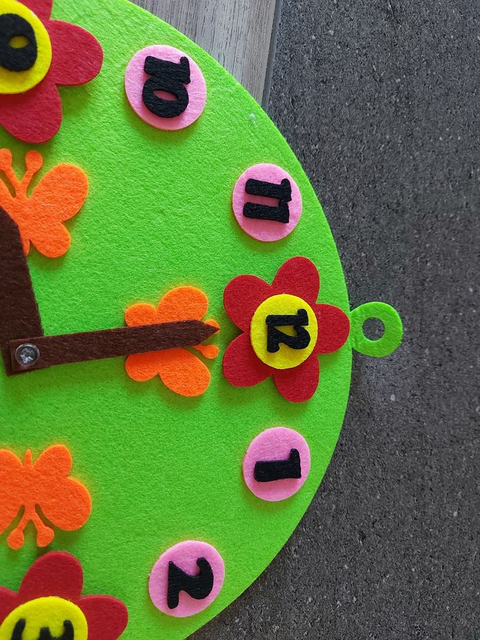 Horloge d´apprentissage des heures - photo numéro 3