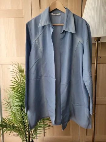 Veste légère bleu clair