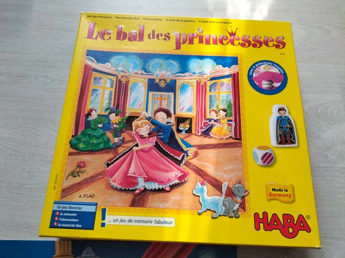 Jeux le bal des princesses haba