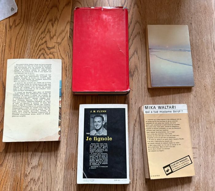 Lot 5 livres diversifiés - photo numéro 2