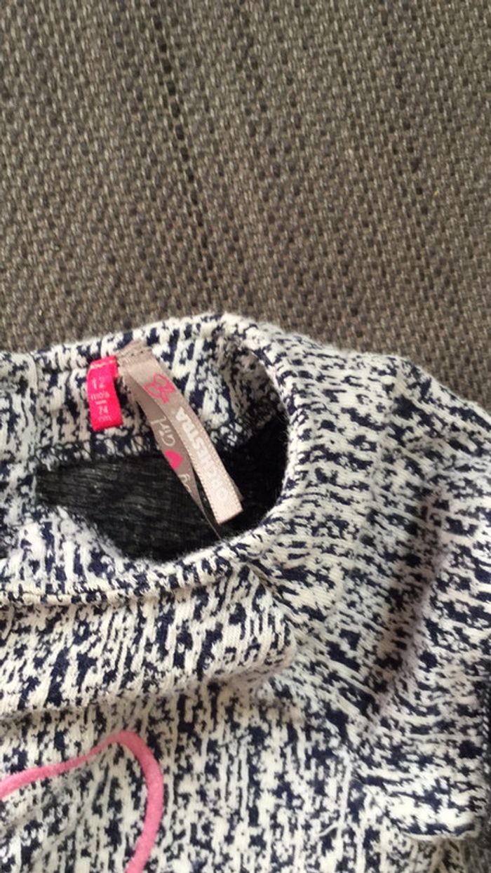 Ensemble bébé fille en taille 12 mois - photo numéro 3