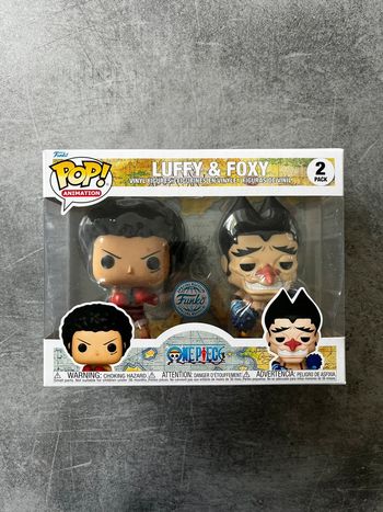 Pop Luffy et Foxy 2pack