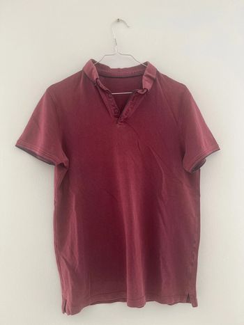 Polo bordeaux kiabi