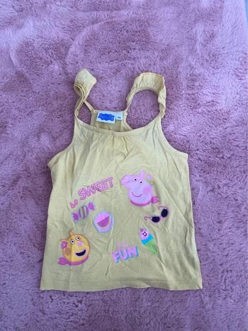 Débardeur peppa pig