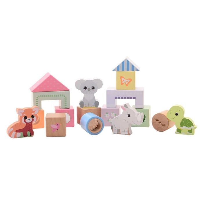 Jeux de construction avec blocs sensoriels - photo numéro 7